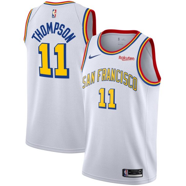 Golden State Warriors Klay Thompson 2020 White Classic Jersey Golden State Warriors Klay Thompson 2020 White Classic Jersey