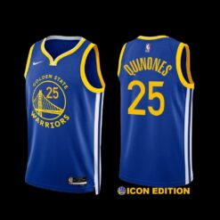 Golden State Warriors Lester Quinones 2022-23 Icon Edition Jersey Royal