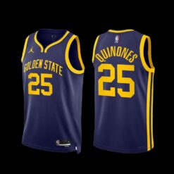 Golden State Warriors Lester Quinones 2022-23 Statement Edition Jersey Navy