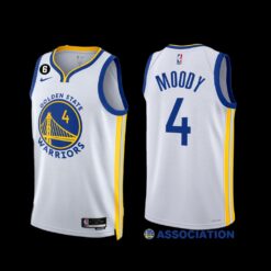 Golden State Warriors Moses Moody 2022-23 Association Edition Jersey White