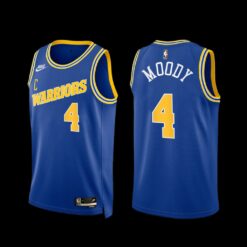 Golden State Warriors Moses Moody 2022-23 Classic Edition Jersey Blue