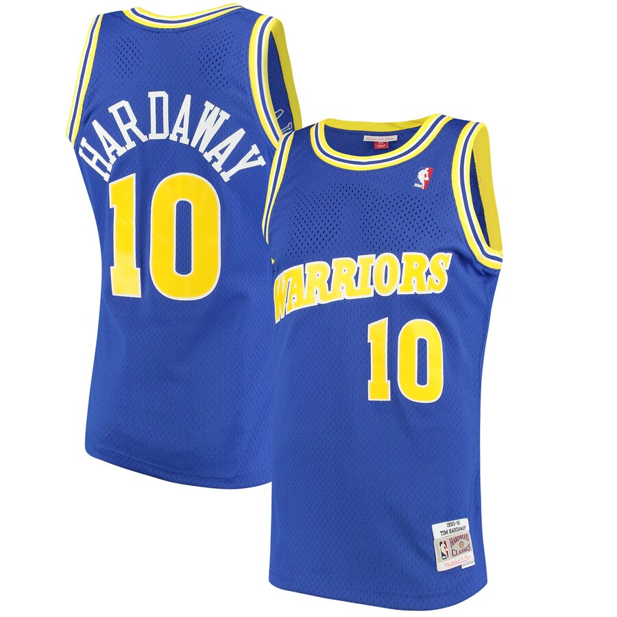 Golden State Warriors Penny Hardaway Blue Throwback Jersey Golden State Warriors Penny Hardaway Blue Throwback Jersey