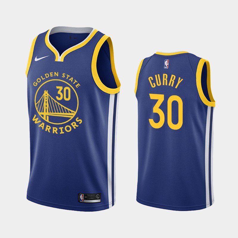 Golden State Warriors Stephen Curry 2020 Blue Icon Jersey Golden State Warriors Stephen Curry 2020 Blue Icon Jersey