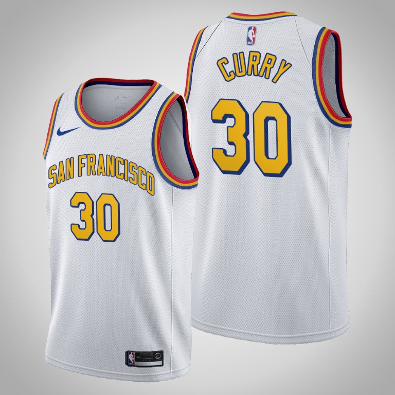 Golden State Warriors Stephen Curry 2020 White Classics Jersey Golden State Warriors Stephen Curry 2020 White Classics Jersey