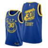 Golden State Warriors Stephen Curry 2021 Oakland City Navy Jersey
