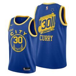 Golden State Warriors Stephen Curry 2021 Royal Classic Jersey