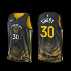 Golden State Warriors Stephen Curry 2022-23 Black City Edition Jersey