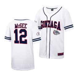 Gonzaga Bulldogs Cade McGee College Baseball Jersey White