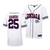 Gonzaga Bulldogs Savier Pinales College Baseball Jersey White