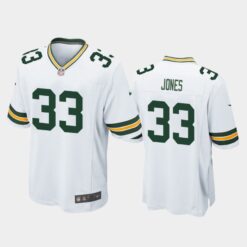 Green Bay Packers Aaron Jones White Limited Jersey