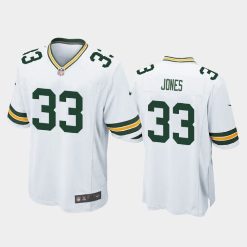 Green Bay Packers Aaron Jones White Limited Jersey