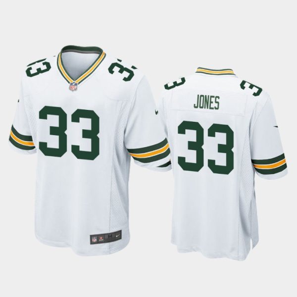 Green Bay Packers Aaron Jones White Limited Jersey Green Bay Packers Aaron Jones White Limited Jersey