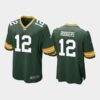 Green Bay Packers Aaron Rodgers Green Throwback Limited Jersey