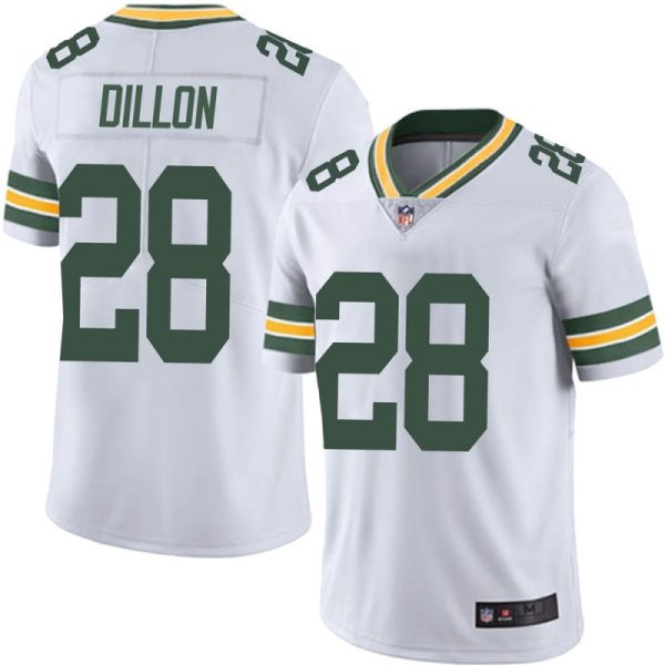 Green Bay Packers AJ Dillon White Limited Jersey Green Bay Packers AJ Dillon White Limited Jersey