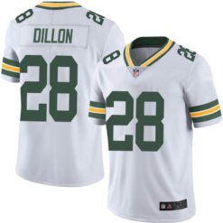 Green Bay Packers AJ Dillon White Limited Jersey