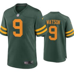 Green Bay Packers Christian Watson Green Throwback Limited Jersey
