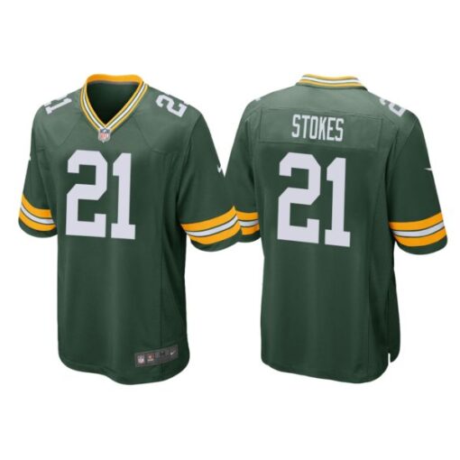 Green Bay Packers Eric Stokes Green Limited Jersey