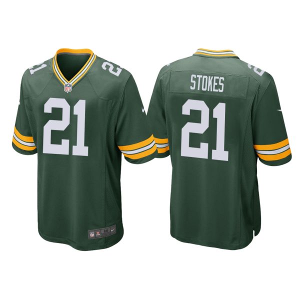 Green Bay Packers Eric Stokes Green Limited Jersey Green Bay Packers Eric Stokes Green Limited Jersey