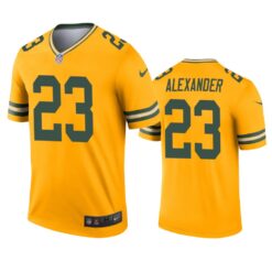 Green Bay Packers Jaire Alexander Gold Inverted Limited Jersey