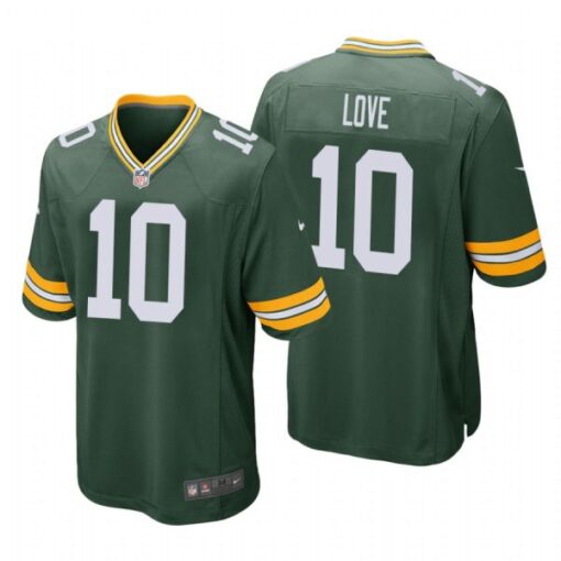 Green Bay Packers Jordan Love Green Limited Jersey