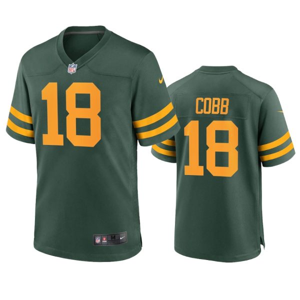 Green Bay Packers Randall Cobb Green Throwback Limited Jersey Green Bay Packers Randall Cobb Green Throwback Limited Jersey