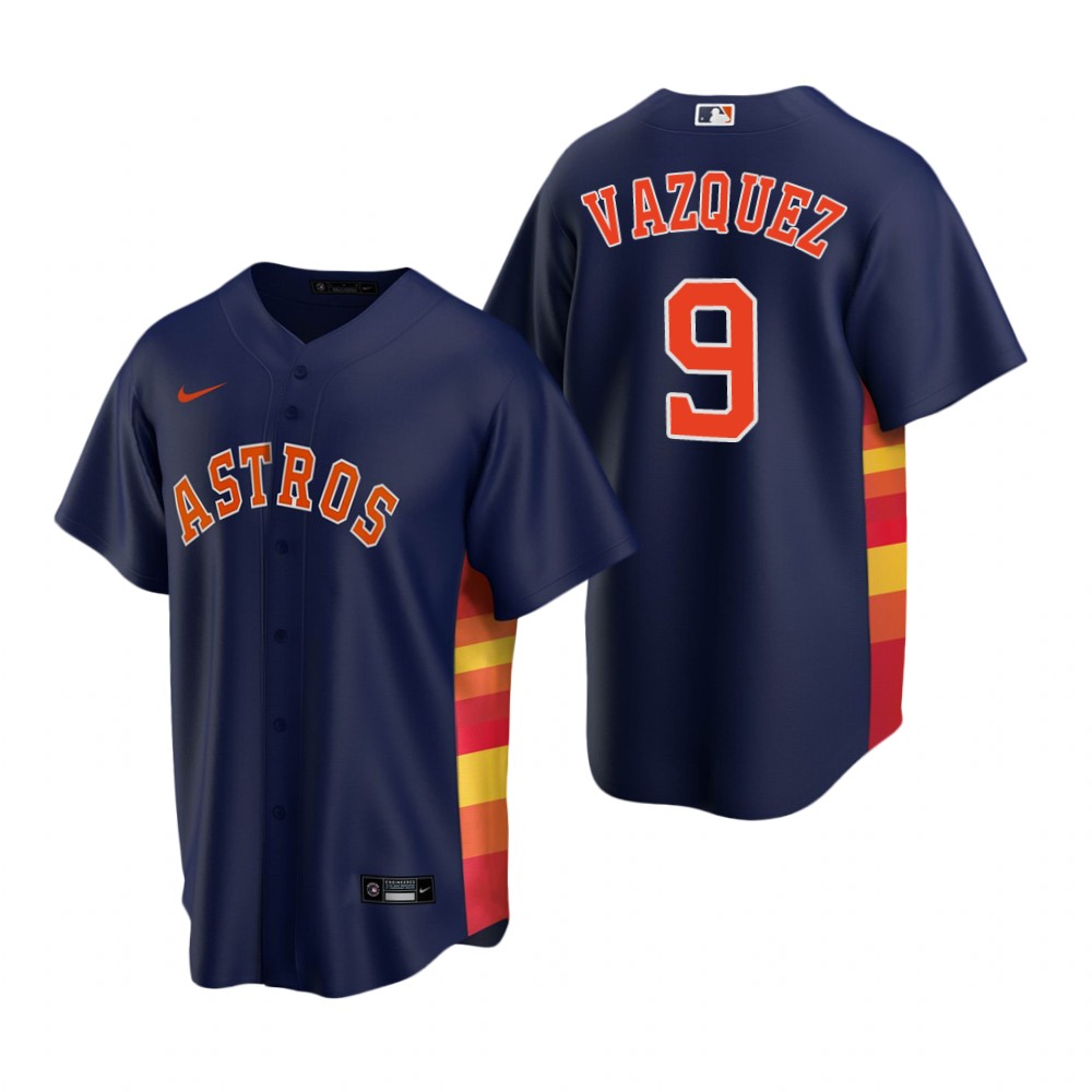 Houston Astros Christian Vazquez Navy Alternate Replica Jersey Houston Astros Christian Vazquez Navy Alternate Replica Jersey