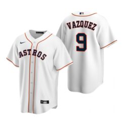 Houston Astros Christian Vazquez White Home Replica Jersey