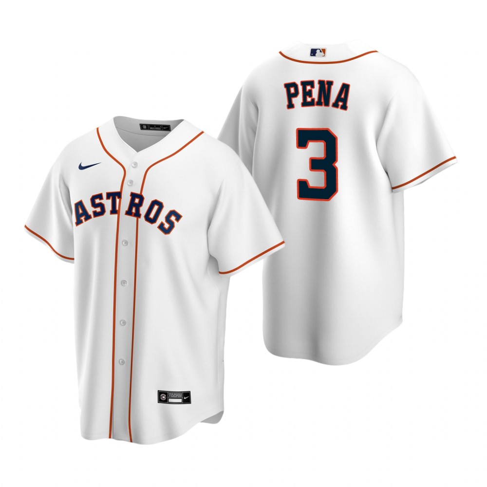 Houston Astros Jeremy Pena White Replica Home Jersey Houston Astros Jeremy Pena White Replica Home Jersey