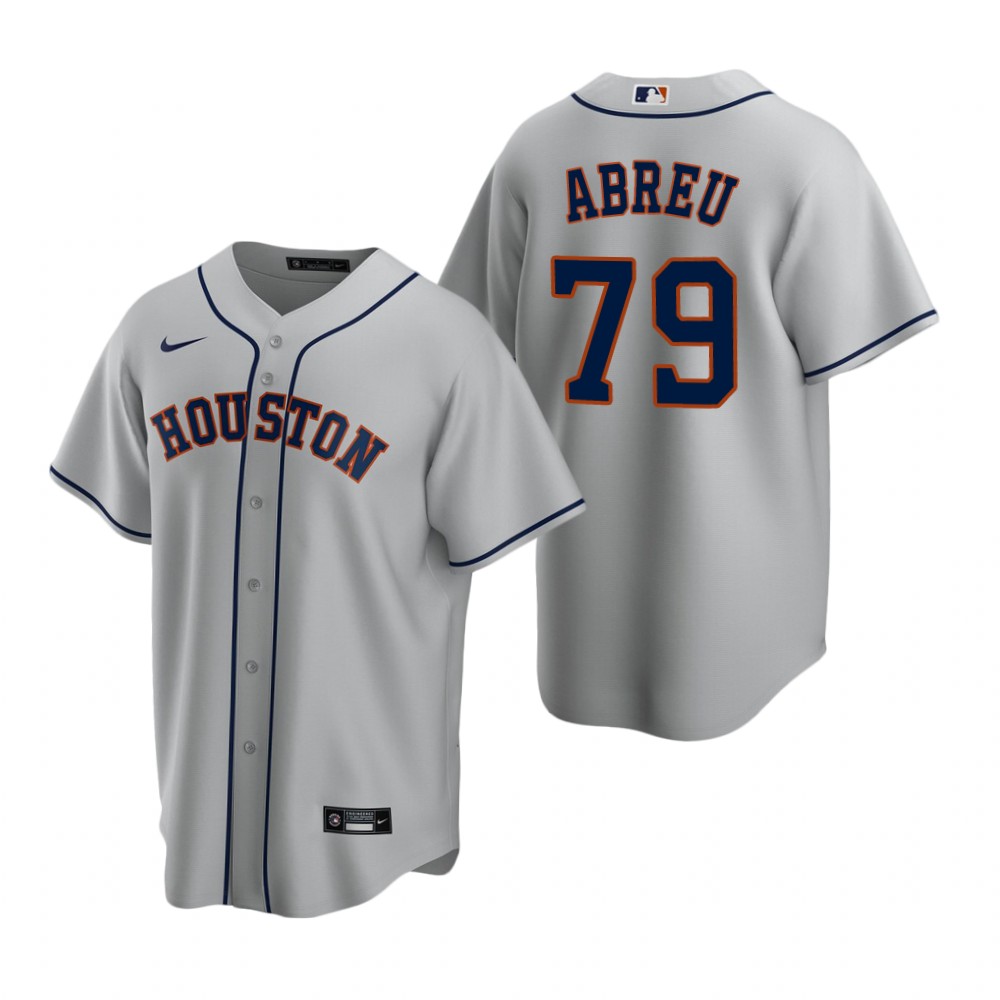 Houston Astros Jose Abreu Gray Road Replica Jersey Houston Astros Jose Abreu Gray Road Replica Jersey