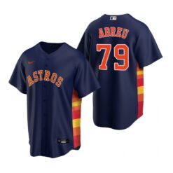 Houston Astros Jose Abreu Navy Alternate Replica Jersey