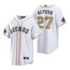 Houston Astros Jose Urquidy Navy Alternate Replica Jersey