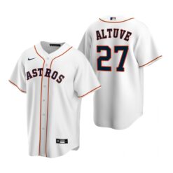 Houston Astros Jose Altuve White Replica Jersey