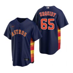 Houston Astros Jose Urquidy Navy Alternate Replica Jersey