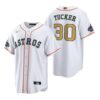 Houston Astros Martin Maldonado Gray Road Replica Jersey