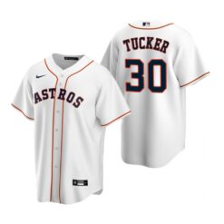 Houston Astros Kyle Tucker White Replica Home Jersey