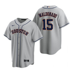 Houston Astros Martin Maldonado Gray Road Replica Jersey