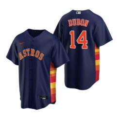 Houston Astros Mauricio Dubon Navy Alternate Replica Jersey