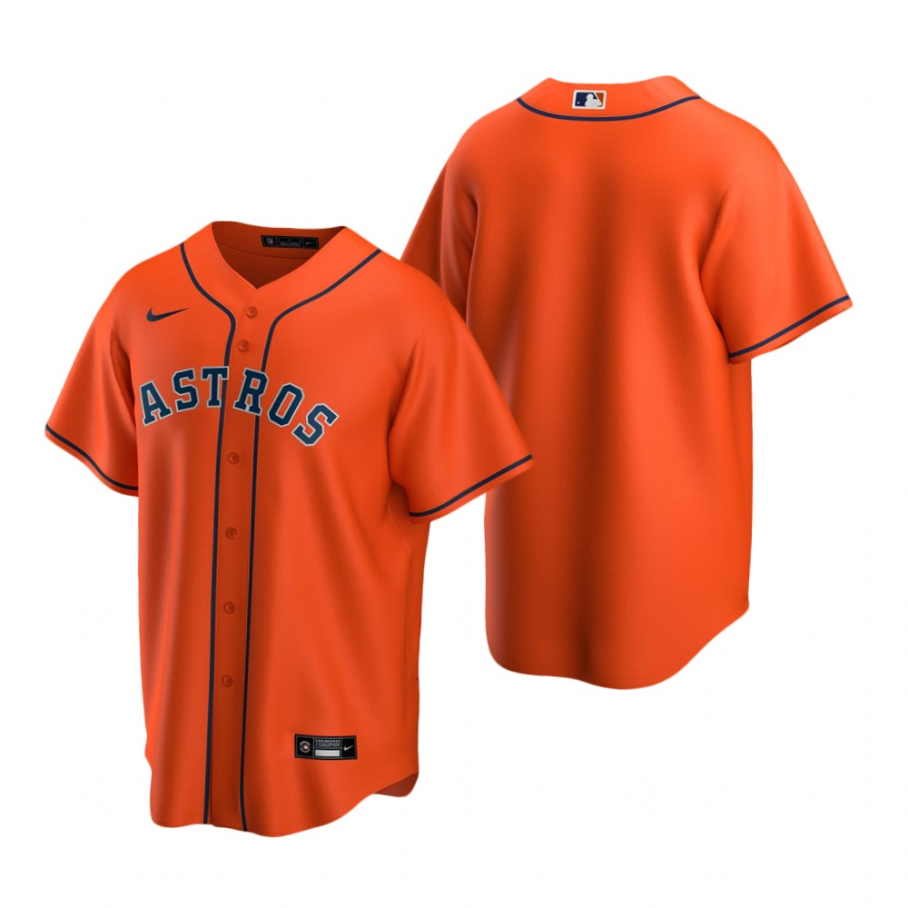 Houston Astros Team Orange Replica Alternate Jersey Houston Astros Team Orange Replica Alternate Jersey