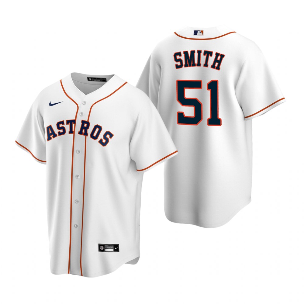 Houston Astros Will Smith White Home Replica Jersey Houston Astros Will Smith White Home Replica Jersey