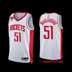 Houston Rockets Boban Marjanovic 2022-23 Association Edition Jersey White