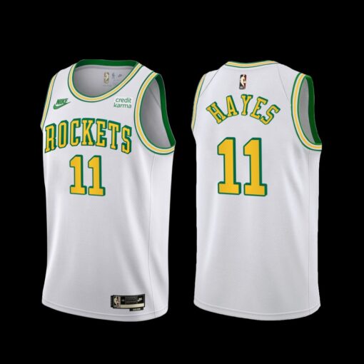 Houston Rockets Elvin Hayes 2022-23 Classic Edition 55th Anniversary Jersey White