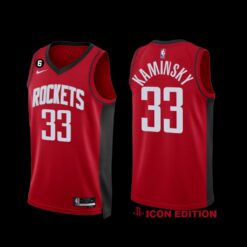 Houston Rockets Frank Kaminsky 2022-23 Red Icon Edition Jersey
