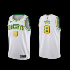 Houston Rockets Jae’Sean Tate 2022-23 White Classic Edition Jersey