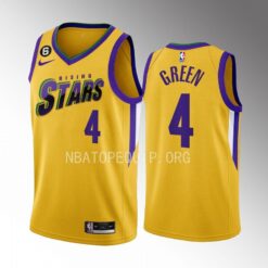 Houston Rockets Jalen Green 2023 NBA Rising Stars Yellow Jersey