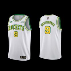 Houston Rockets Josh Christopher 2022-23 White Classic Edition Jersey