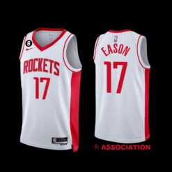 Houston Rockets Tari Eason 2022-23 Association Edition Jersey White