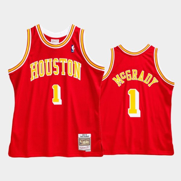 Houston Rockets Tracy McGrady Red 2004 2005 Throwback Jersey Houston Rockets Tracy McGrady Red 2004 2005 Throwback Jersey