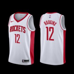 Houston Rockets Trevor Hudgins 2022-23 Association Edition Jersey White