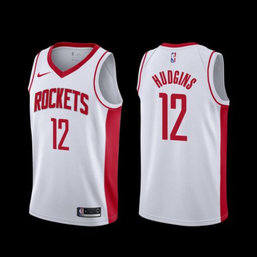 Houston Rockets Trevor Hudgins 2022-23 Association Edition Jersey White