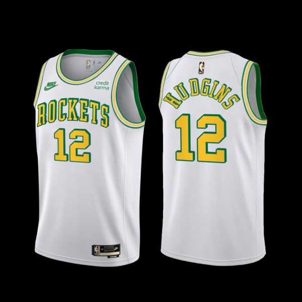 Houston Rockets Trevor Hudgins 2022-23 Classic Edition Jersey White Houston Rockets Trevor Hudgins 2022-23 Classic Edition Jersey White